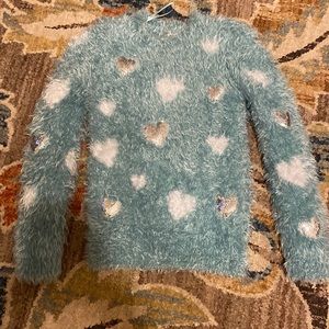 Pink Republic Fuzzy Sweater Girls Size M (8/10)